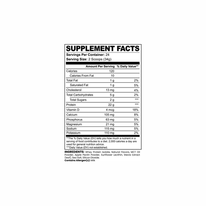Whey Protein Isolate | Vanilla Ice Cream